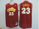 Cleveland Cavaliers #23 LeBron James Red Swingman Jerseys