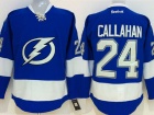 Tampa Bay Lightning #24 Ryan Callahan Blue NHL Hockey Jerseys