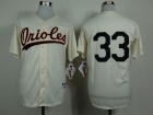 Baltimore Orioles #33 Eddie Murray Cream 1954 Turn Back The Clock Jerseys