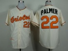 Baltimore Orioles #22 Jim Palmer Cream 1970 Throwback Jerseys