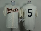 Baltimore Orioles #5 Brooks Robinson Cream 1954 Turn Back The Clock Jerseys