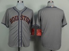 Huston Astros Blank Grey Cool Base Jerseys