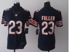 Chicago Bears #23 Steve Fuller Blue Women Nike Limited Jerseys