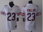 Chicago Bears #23 Steve Fuller White Women Nike Limited Jerseys