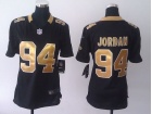 New Orleans Saints #94 Jordan Black Nike Women Jerseys