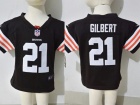 Cleveland Browns #21 Gilbert Justin Brown Nike Toddler Jerseys