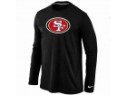 Nike San Francisco 49ers Logo Long Sleeve T-Shirt black