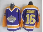 Los Angeles Kings #16 Marcel Dionne Purple NHL Hockey Jerseys