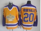 Los Angeles Kings #20 Luc Robitaille Yellow NHL Hockey Jerseys