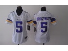 Minnesota Vikings #5 Teddy Bridgewater White Women Nike Jerseys