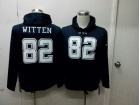 Dallas Cowboys #82 Jason Witten Blue Nike NFL Hoodies