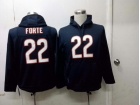 Chicago Bears #22 Matt Forte Blue Nike NFL Hoodies