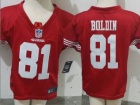 San Francisco 49ers #81 Anquan Boldin Red Nike Toddler Jerseys