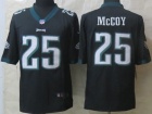 Philadelphia Eagles #25 McCoy Black Nike Limited NFL Jerseys