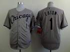 Chicago White Sox #1 Adam Eaton Grey Cool Base Jerseys