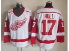 Detroit Red Wings #17 Brett Hull White NHL Hockey Jerseys