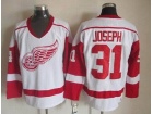 Detroit Red Wings #31 Curtis Joseph White NHL Hockey Jerseys