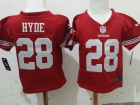 Nike San Francisco 49ers Carlos Hyde Red Toddler Jerseys