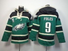 Philadelphia Eagles #9 Nick Foles Green Nike NFL Pullover Hoodie Sweatshirts