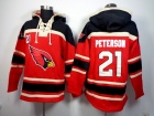 Arizona Cardinals #21 Patrick Peterson Red Nike NFL Pullover Hoodie Sweatshirts