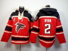 Atlanta Falcons #2 Matt Ryan Red Nike NFL Pullover Hoodie Sweatshirts