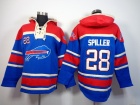 Buffalo Bills #28 C.J .Spiller Blue Nike NFL Pullover Hoodie Sweatshirts