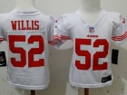 Nike San Francisco 49ers #52 Patrick Willis White Toddler Jerseys