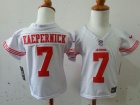 Nike San Francisco 49ers #7 Colin Kaepernick White Toddler Jerseys