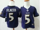 Nike Baltimore Ravens #5 Joe Flacco Purple Toddler Jerseys