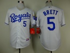 Kansas City Royals #5 Brett White Cool Base Jerseys