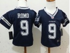 Nike Dallas Cowboys #9 Tony Romo Blue Toddler Jerseys