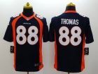 Denver Broncos #88 Thomas Blue Nike Limited Jerseys