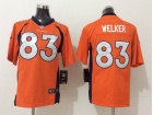 Denver Broncos #83 Welker Orange Nike Youth Jerseys