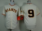 San Francisco Giants #9 Brandon Belt Cream Cool Base Jerseys