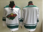 Minnesota Wild Blank White NHL Jerseys