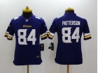 Nike Minnesota Vikings #84 Patterson Purple Youth Limited Jerseys