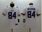 Nike Minnesota Vikings #84 Patterson White Youth Limited Jerseys