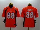 Nike Denver Broncos #88 Demaryius Thomas Orange Youth Limited Jerseys