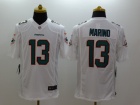 Miami Dolphins #13 Dan Marino White Nike Limited Jerseys