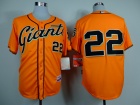 San Francisco Giants #22 Clark Orange Cool Base Jerseys