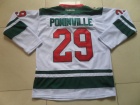 Minnesota Wild #29 Jason Pominville White Jerseys