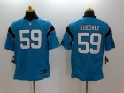 Carolina Panthers #59 Luke Kuechly Blue Nike Limited Jerseys