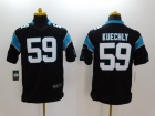 Carolina Panthers #59 Luke Kuechly Black Nike Limited Jerseys