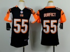 Nike Cincinnati Bengals #55 Vontaze Burfict Black Kids Jerseys