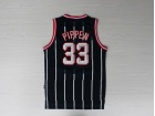 Houston Rockets #33 Pippen Blue Hardwood Classic Champion Swingman Jerseys