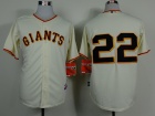 San Francisco Giants #22 Clark Cream Cool Base Jerseys