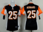 Nike Cincinnati Bengals #25 Giovani Bernard Black Women Jerseys