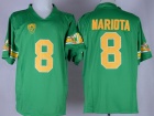 Oregon Ducks #8 Marcus Mariota Green 1994 Throwback College Football Jerseys