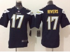 Nike San Diego Chargers #17 Rivers Dark Blue Kids Jerseys