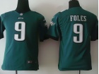 Nike Philadelphia Eagles #9 Nick Foles Green Youth Jerseys